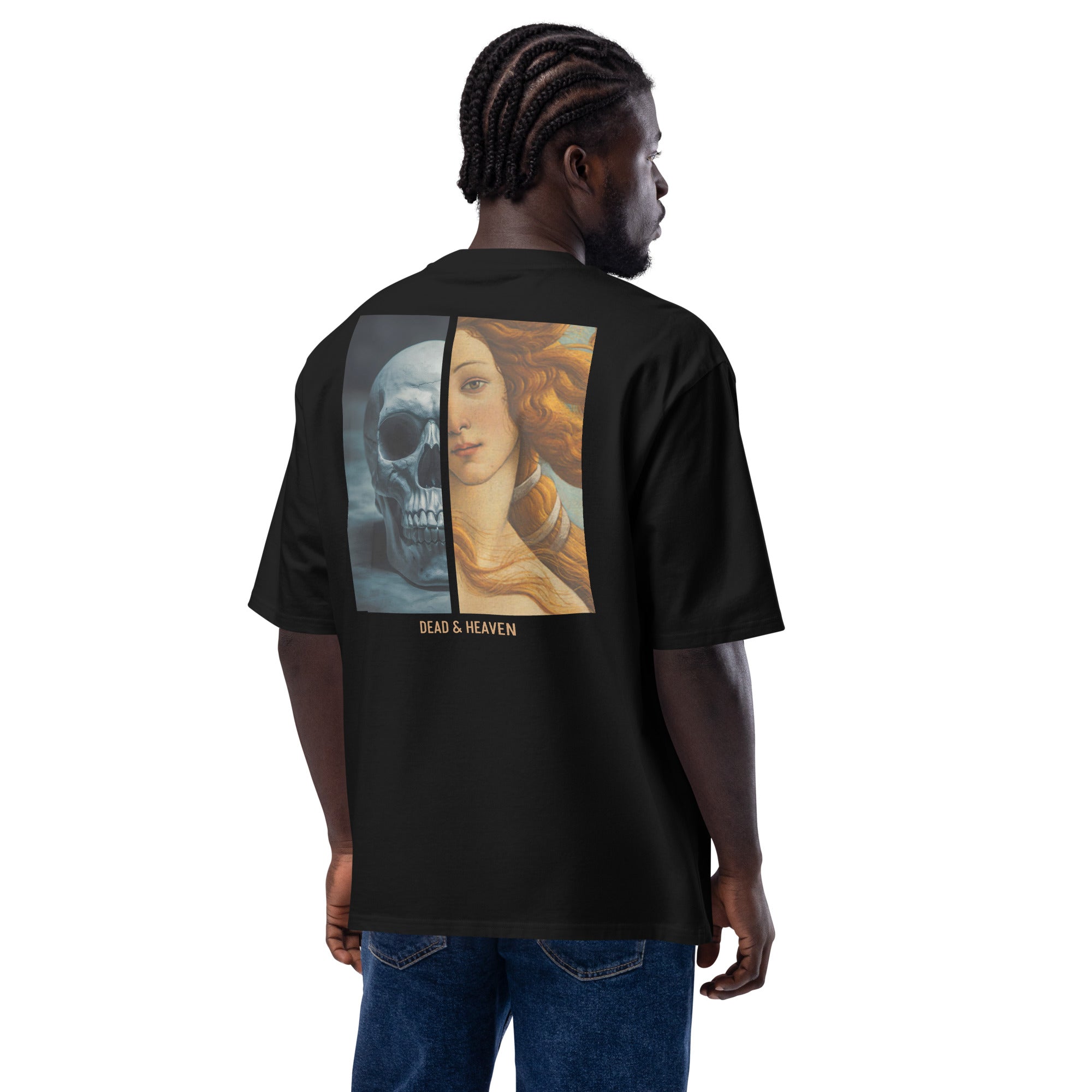 Duality Oversize Tee – Dead & Heaven Edition